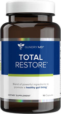 Gundry MD Total Restore Gut Lining Support, Digestive Supplement for Gastrointestinal Wellness, Gut Health Supplement, Gut Health for Women and Men, 90 Capsules (1)