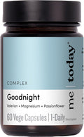 Me Today Goodnight Magnesium Sleep Aid Supplement –Supports Restful Sleep, Calm & Relaxation – Vegan Magnesium for Muscle Relaxation & Calmness – 60 Servings