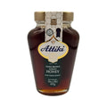 Attiki Dark Brown Greek Honey with Wild Flora and Thyme, Perfect for Baking, Cooking, Lemonade and Tea, 16 oz (453 grams), Glass Jar