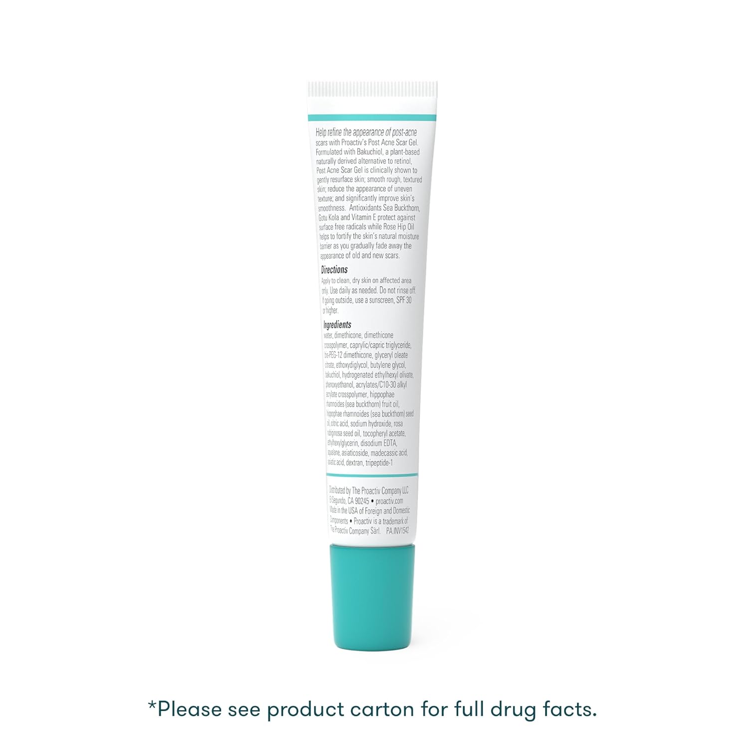 Proactiv Post Acne Scar Gel for Face with Antioxidants and vitamin E, Skin Smoothing Moisturizing - 1 oz.