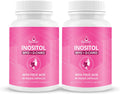 BeLive Myo-Inositol & D-Chiro Inositol Supplement – 2 Pack – 90 Capsules Each – 40:1 Ratio with Folic Acid for Women