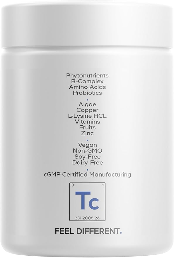 Codeage Teen Clearface Adolescent Face, Skin & Pimples, Vitamins A, C, D3, E, Pantothenic Acid, Niacin, Zinc Supplement Teenagers, Probiotics, L-Lysine, Omega-3, Oily Skin, Pores, Spots - 2 Pack