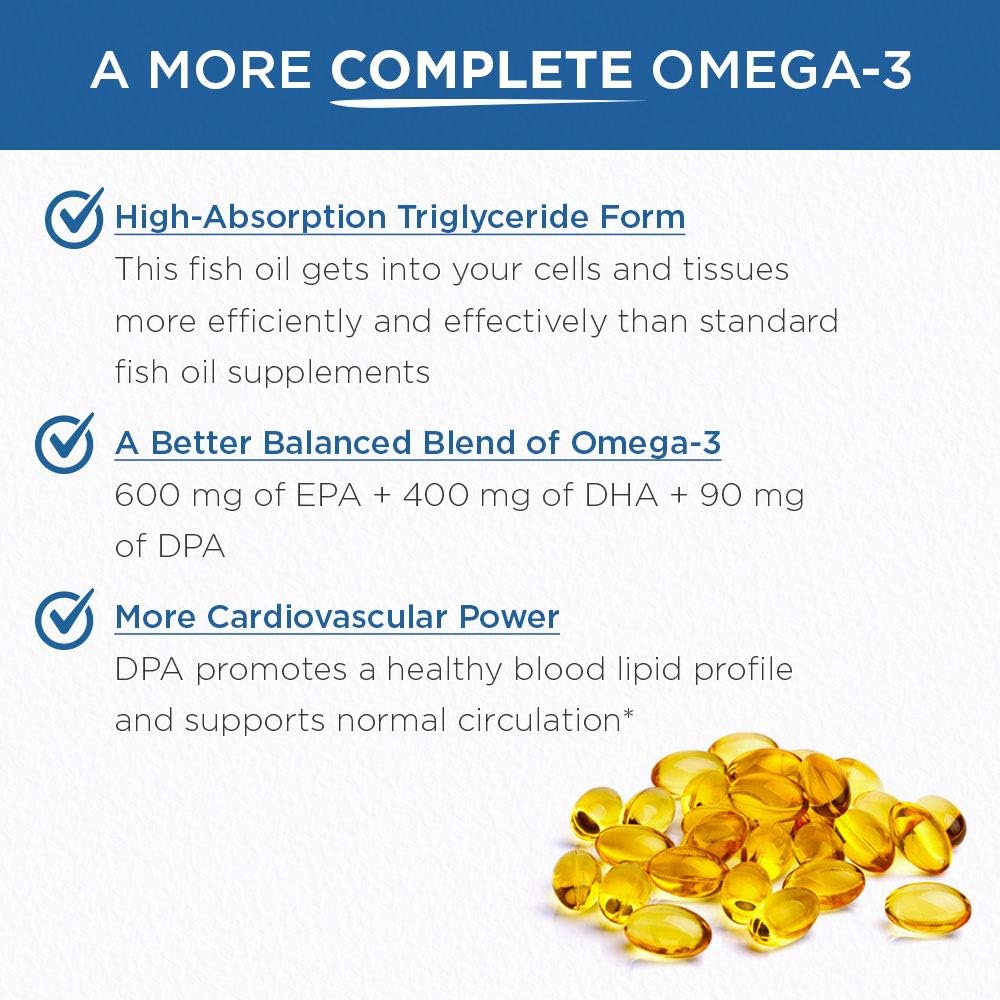 Purity Products - Ultra Pure Omega 3 ,60 softgels