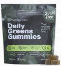 VYBRANCE LABS™  Super Greens Gummies | Vegan, Sugar‑Free | Prebiotics + Probiotics & Enzymes | Gut & Immune Support, Natural Energy | Mixed Berry | 120 Gummies (30 Servings) | Non‑GMO, Gluten‑Free