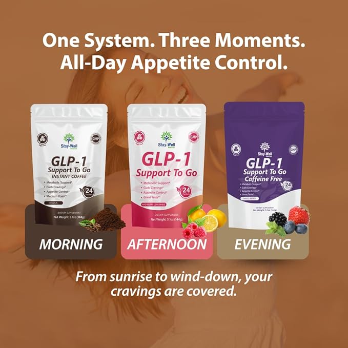 Slim Coffee GLP-1 Supplement | GLP 1 Booster to Control Appetite and Cravings | Great Tasting Metabolic Support - Coffee Bean Extract, Green Tea, Yerba Mate (Caramel)