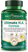 Purity Products Ultimate H.A. Formula - Clinically Studied BioCell Collagen - Dynamic Hyaluronic Acid Support for The Joints and Skin - 90 Count - from