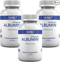 Dr.K&C Premium Albumin Protein Supplement – Extra Strength 1000 mg 360 Tablets Healthy Kidney Liver Promote General Wellness Energy Support Life Balance 3pk