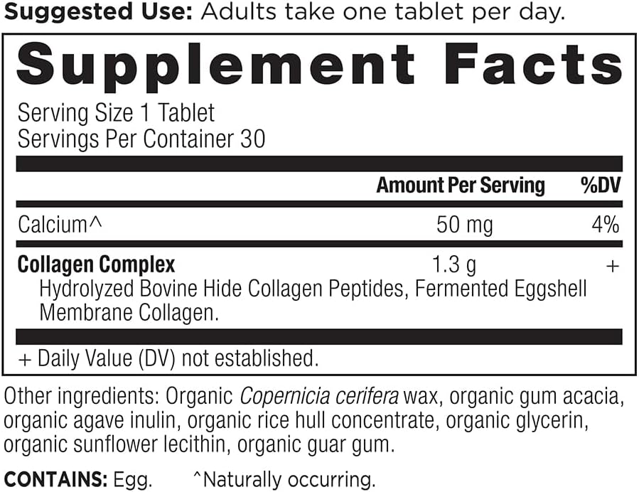 Ancient Nutrition Collagen Peptides, Collagen Peptides Tablets, Unflavored Hydrolyzed Collagen, Supports Healthy Skin, Hair, Joints, Gut, Gluten Free, Paleo, and Keto Friendly, 30 Count