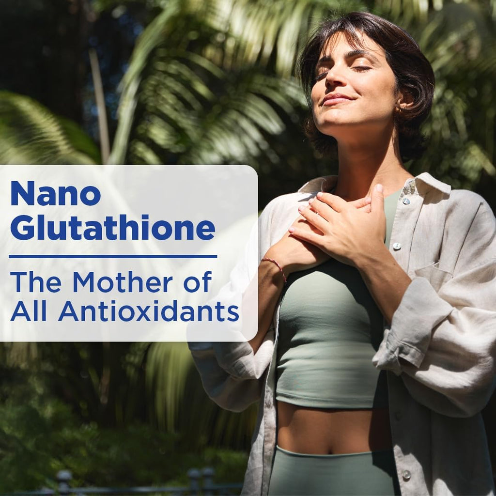 Nano Glutathione Drops by Nanoceutical Solutions, Pharmaceutical Grade Liquid Supplement, Ultra-Efficient Absorption, Up to 8 Times Higher Than Glutathione Capsules | 30 Servings