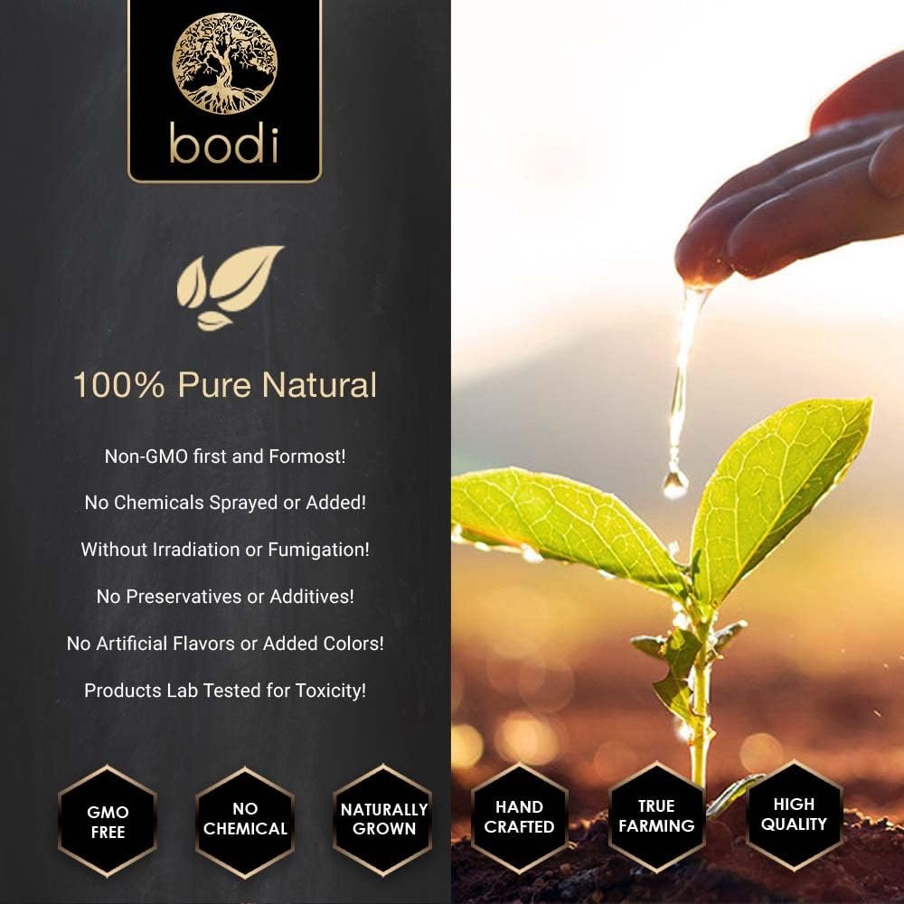 bodi : True Astragalus Capsules 100% Pure Natural Hand Crafted (120 Capsules)