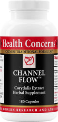 Health Concerns Channel Flow – Muscle Relaxation & Pain Support Supplement for Men & Women – Corydalis Root Extract – Chinese Herbal Formula for Headaches, Joint & Menstrual Discomfort – 180 Capsules