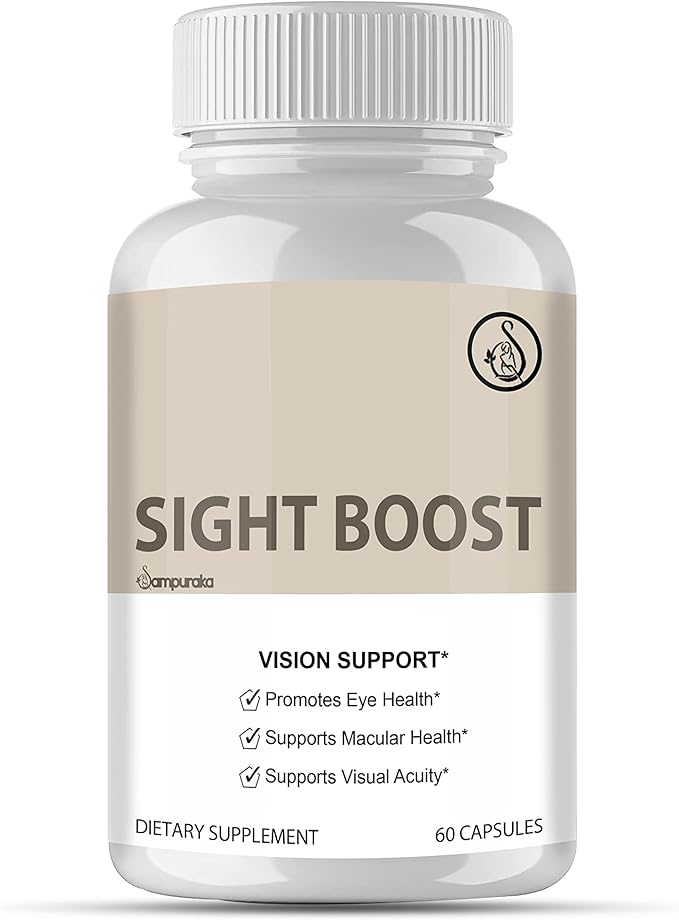 Sight Boost - Vision Care Supplement for Clear and Sharp Vision, Advanced Formula Sight Care 1 Pack - 60 Count Capsules