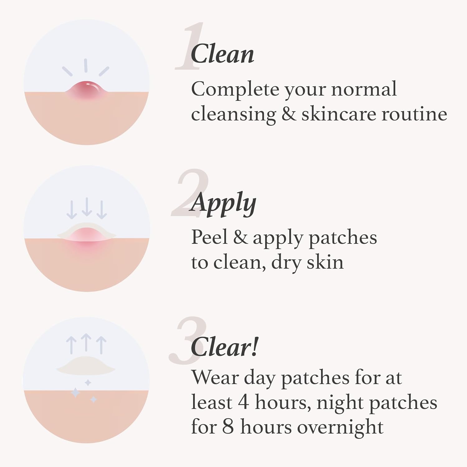 Julep Patch Me Up Waterproof Pimple Patches for Face – 72 Hydrocolloid Clear Acne Patches with Tea Tree Oil, Ultra-Thin Acne Stickers, Reduces Blemishes & Scarring – 48 8mm & 24 12mm Patches