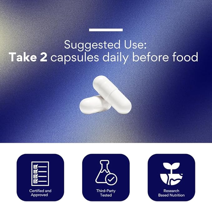 Research Verified® Thyroid Aid - Optimal Thyroid Function with Iodine Copper & Zinc - 260 mcg Selenium - 100% Pure - Vegan Friendly - 60 Capsules - 1 Month Supply