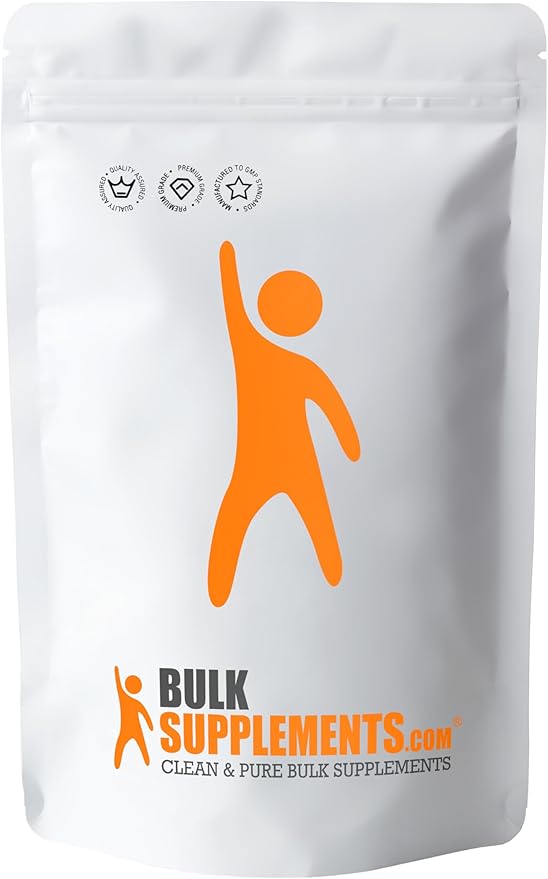 BulkSupplements.com Magnesium Glycinate Powder - Magnesium Glycinate 300mg, Highly Absorbable - Gluten Free, 2.2g per Serving, 500g (1.1 lbs) (Pack of 1)