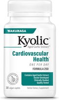 Kyolic Aged Garlic Extract Formula 250, Cardiovascular Health, One Per Day, 30 Vegan Caplets