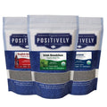 Organic Positively Tea Company, Black Tea Sampler, Loose Leaf, 4 Ounce, 3 Pack