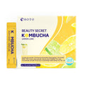 BOTO Kombucha Tea Organic Drink Sugar Free, Keto, Vegan, Low Calorie, Detoxifying Acids, Supports Gut Health, Non-GMO, Vegan, Gluten Free, Sparkling - Lemon Lime Tea - 30 of Pack