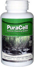 PuraCell Detox Maximum Strength Cleanse Supplement | Powerful, Fast Acting Natural Detoxifier Blend by World Nutrition Helps Reduce Toxic Buildup in Liver & Kidneys, Remove Mycotoxins (120 Count)