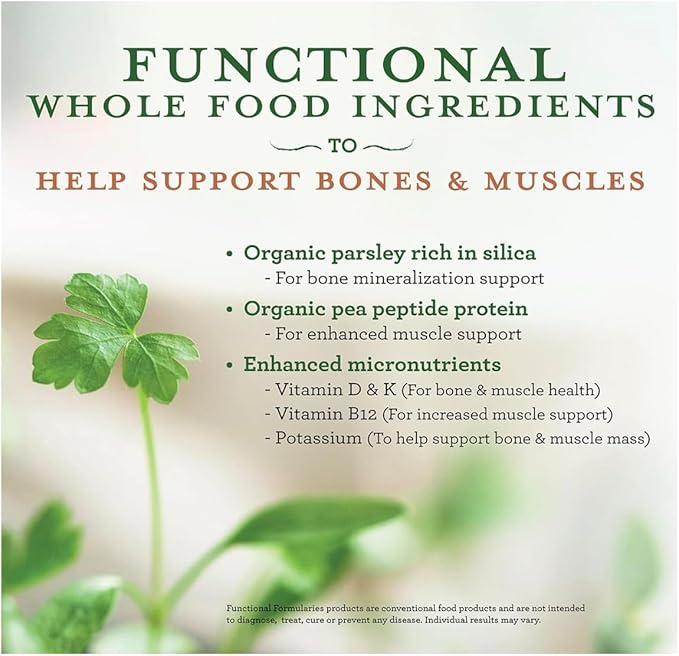 FUNCTIONAL FORMULARIES Liquid Hope Organic High Protein Peptide Tube Feed Formula, 31g Protein, 9g Fiber, 12 Oz. (24 Pack)