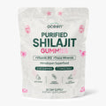 Shilajit for Men and Women - Shilajit Supplement with Vitamin B12, Chromium and Selenium for Age-Defying, Energy, Hormone Support - Pumpkin Cocoa Flavor - 60 Gummies