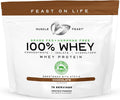 Muscle Feast 100% Grass Fed Whey Protein Powder, All Natural Hormone Free Paure Raised Whey Protein Powder for Women & Men- Whey Concentrate, Isolate & Hydrolyzed Protein Powder Blend - Chocolate, 5lb