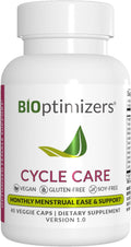 BIOptimizers - Cycle Support - Period Support Supplement for Women - Bloating and Cramping Menstrual Relief - 45 Capsules