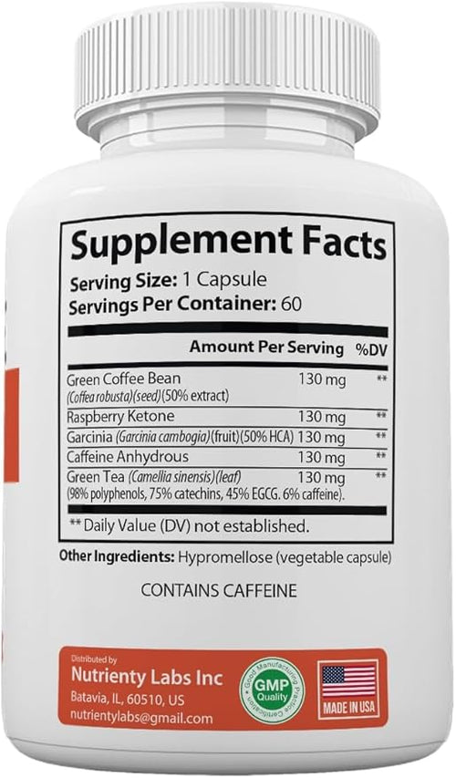 (Single Pack) Ketone Burn Weight Advanced Formula - KetoneBurn Dietary Supplement Formula (60 Capsules)