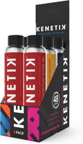 KENETIK Ketone Drink Mix, Exogenous Ketones Blend, Keto, Caffeine & Sugar Free, Vegan Supplement For Clean Energy & Mental Focus, Coffee Alternative with D-BHB - Variety, 6PK