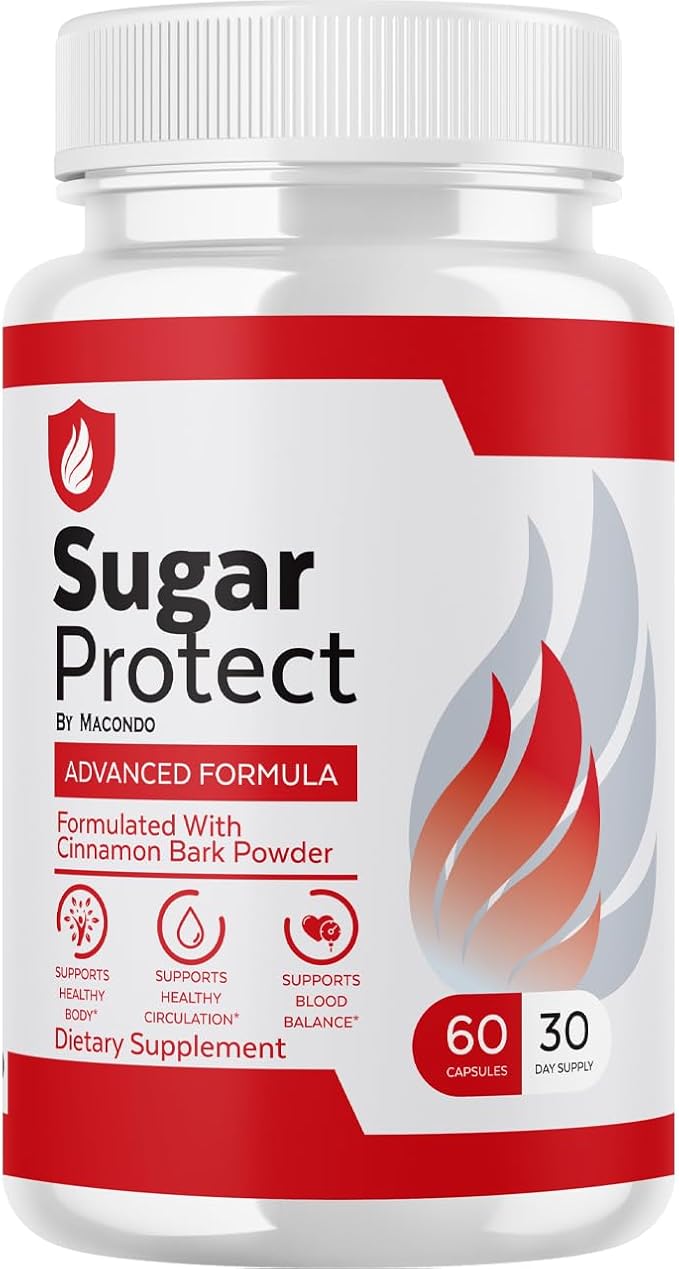 SugarProtect Capsules - Official Sugar Protect Advanced Formula Balance Support Supplement Premium All Natural Multivitamin for Overall Health & Wellness, 60 Capsules for 1 Month