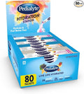 Pedialyte Electrolyte Powder Packets | Hydration Drink for Kids & Adults | Hydration Station Variety Pack: Grape, Strawberry Lemonade, and Orange, 80 Powder Packets