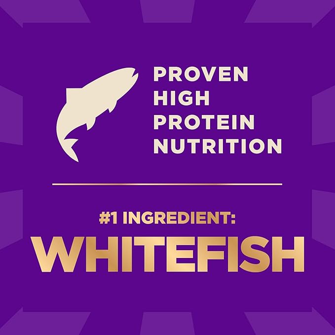 Wellness CORE+ Dry Dog Food with Freeze Dried Pieces, Grain Free, High Protein, Natural, Ocean Whitefish, Herring, & Salmon Recipe, (10-Pound Bag)