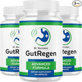 (3 Pack) GutRegen Capsules - Official Gut Regen Supplement Pills Advanced Formula All Natural Premium Ingredients Digestive Support for Gut Health Overall & Wellness, 180 Capsules for 3 Months