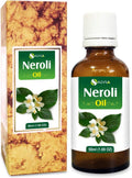 Salvia Neroli Oil (Citrus Aurantium) 50 ML Therapeutic Essential Oil Amber Bottle 100% Natural Uncut Undiluted Pure Cold Pressed Aromatherapy Premium Oil by Salvia