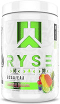 RYSE BCAA EAA Powder - Tropical Snocone - 5g Branched Chain Amino Acids, 3g Essential Aminos, Sugar-Free Electrolytes for Pre & Post Workout Muscle Recovery, Hydration and Strength - 30 Servings