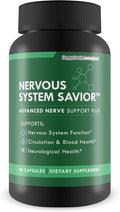 Nervous System Savior - Advanced Nerve Support - Our Best Nerve Support Supplement - Natural Nerve Savior Supplement to Help Save Your Nerve Health - Nerve Support Supplements Your Nerves Savior