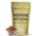 SAYUU Mushroom Coffee Hot Cocoa Mix –Instant Coffee Blend Enriched with Reishi, L-Theanine, Melatonin, Rich Cacao Flavor, Gut & Immune Health Support, Quick & Easy Bedtime Drink - 20 Servings