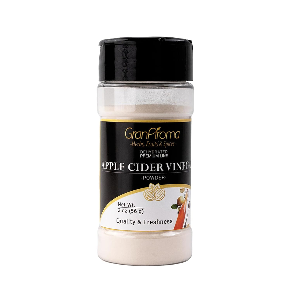 GranAroma Apple Cider Vinegar Powder, 2 oz, Tangy Flavor, Chips & Dips, Seasoning Powder