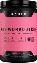 Kaged Pre Workout MAX Powder | Watermelon | Tingle Free, High Stim Pre-Workout | 305 mg Caffeine, Creatine, L-Citrulline | MAXCatalyst for Absorption | Supplements for Men & Women | 20 Servings