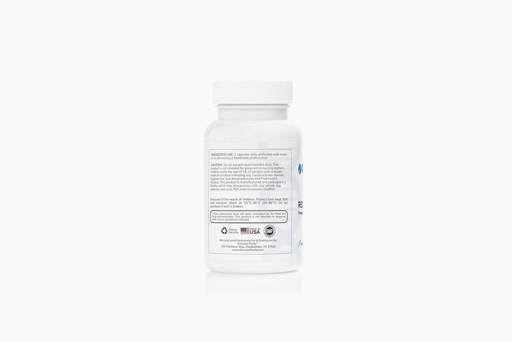 Liposomal Trans-Resveratrol 500mg | Powerful Antioxidant, Activates Sirtuins | Pure Liposomal Trans-Resveratrol Supplement | Gluten Free, Vegan, USA Made, Non-GMO | 60 Capsules