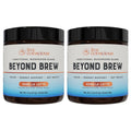 Beyond Brew Vanilla Latte Coffee Alternative - Mushroom Complex w/Lion’s Mane, Reishi, Cordyceps & Chaga for Sustained Focus, Energy & Immunity Support. Prebiotics & Probiotics Support Gut Health (Pa