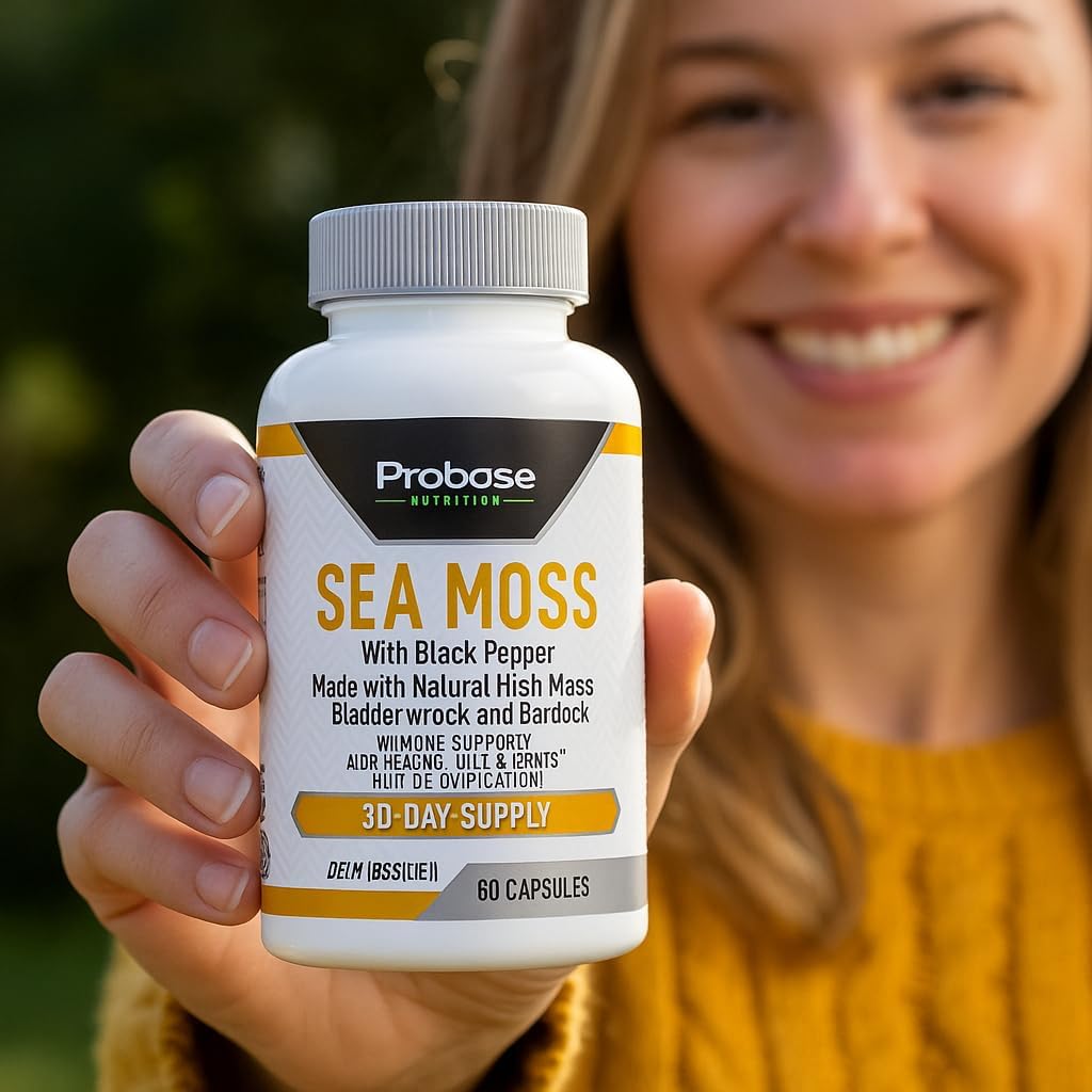 Sea Moss 60 Capsules 30-Day Supply