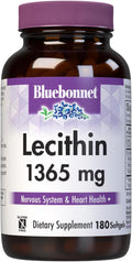 BlueBonnet Nutrition Lecithin 1365 mg, 180 softgels