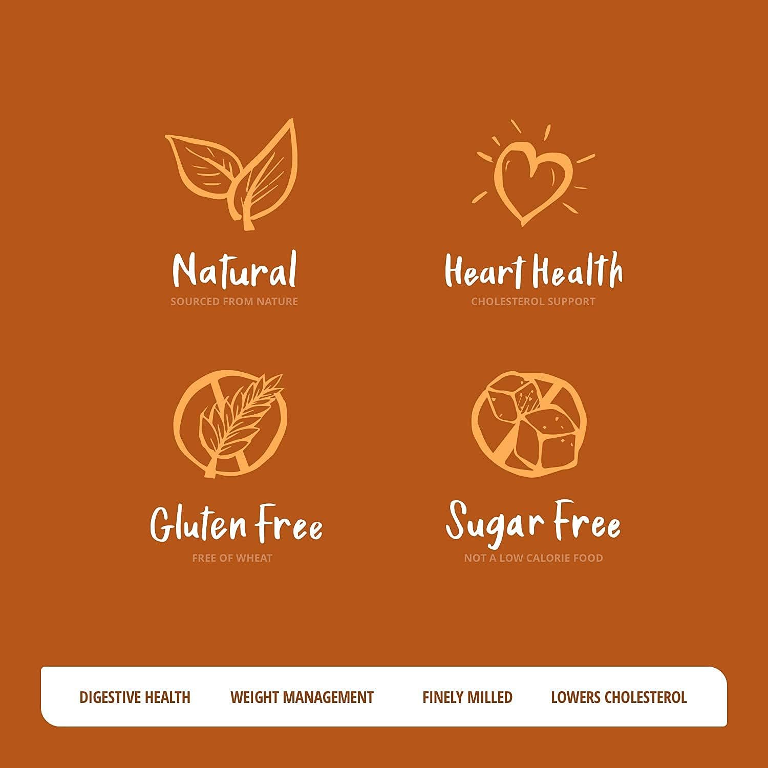Sugar-Free Psyllium Husk Fiber Powder, Chai Flavored 32 oz