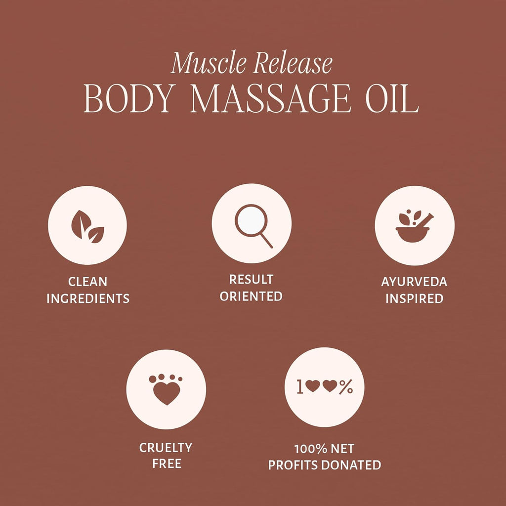 Shankara Body Massage Oil for Muscle Relief – Sore Muscle & Joint Care with Lavender & Arnica – Aromatic Oil Massager for Body Relax & Hydration – Body Oil for Women (30ml)