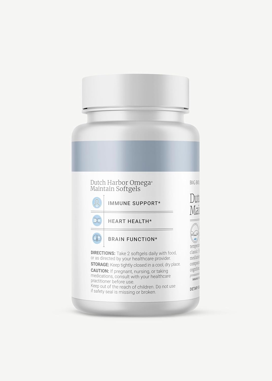 Dutch Harbor Omega 3 Fish Oil Supplement - Wild Alaskan Cod Liver Oil - 120 Softgels, Lemon Flavor - Includes Omega-3 Fatty Acids with DPA, DHA, & EPA