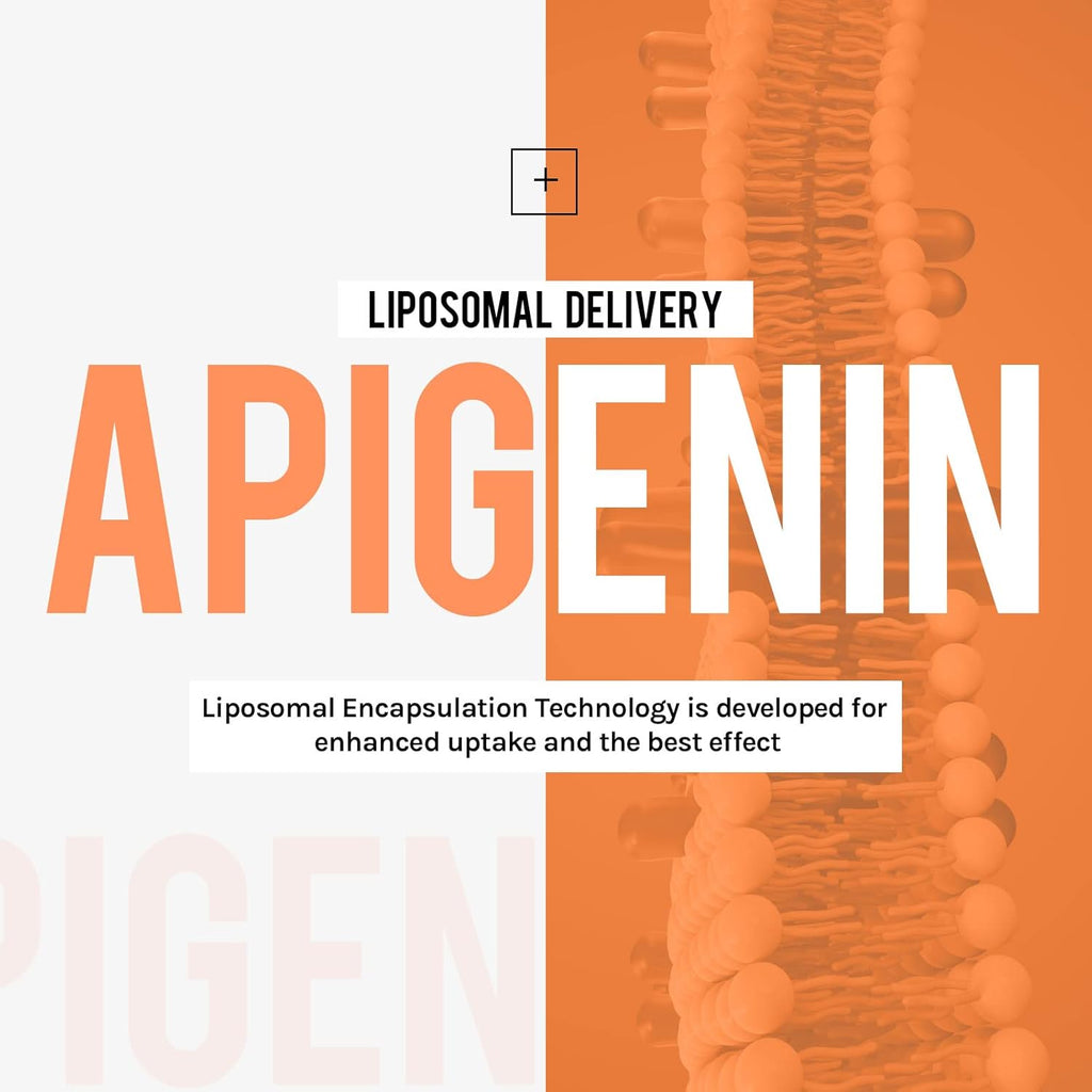 Liposomal apigenin 500mg Softgels - Optimal Apigenin Supplement with Fisetin, Quercetin and Theaflavins (60 Count (Pack of 1))