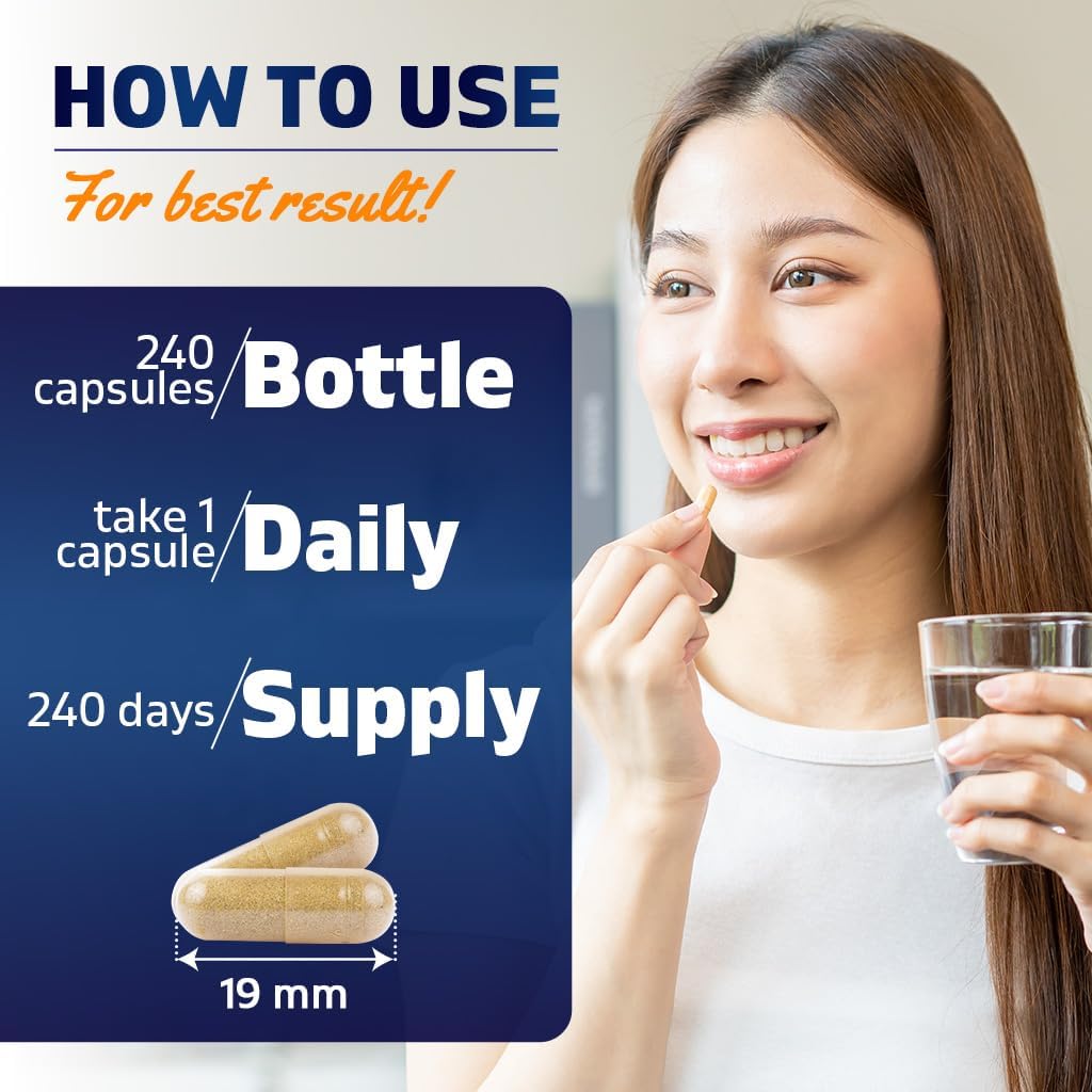 Vitamatic 2 Packs Valerian Root 20:1 Extract 250 mg - 240 Capsules - 20X Concentrated Extract