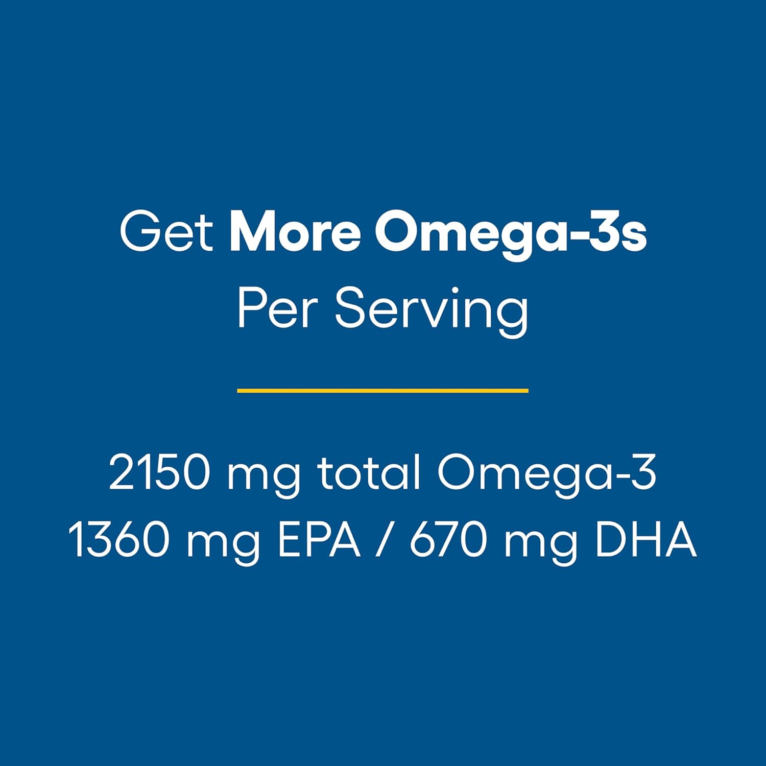 Natural Factors Ultra Strength RxOmega-3 Fish Oil, High Potency Formula, 2,150 mg Omega-3 Per Serving, No Fishy Aftertaste, 150 Softgels