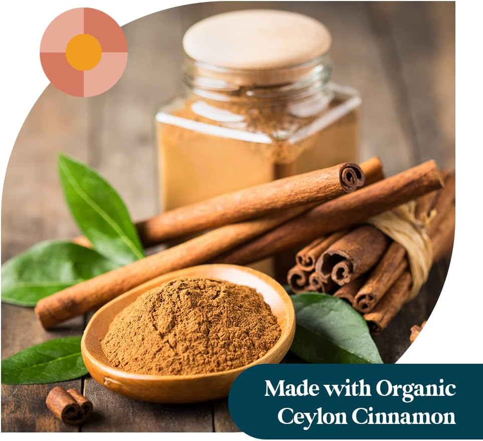 Pattern Wellness Berberine Supplement with Organic Ceylon Cinnamon – Antioxidant & Metabolic Support – Whole Body Wellness – Non-GMO – 60 Vegan Capsules